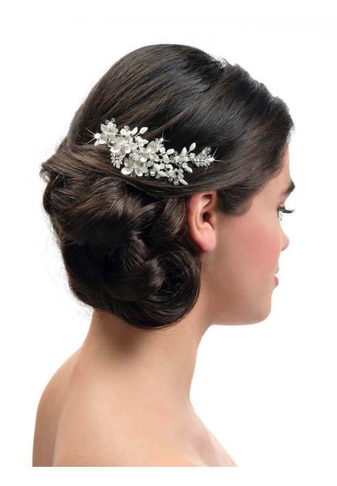 Poirier BB-432 Argent Peigne Cheveux ()