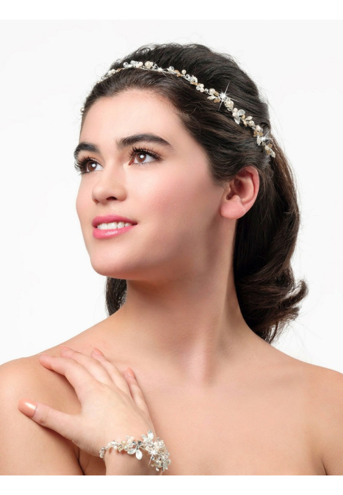 Poirier BB-8581 Cheveux Vigne Argent/Or