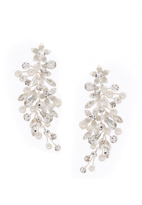 Poirier NC-1323 Boucles d'Oreilles Argent