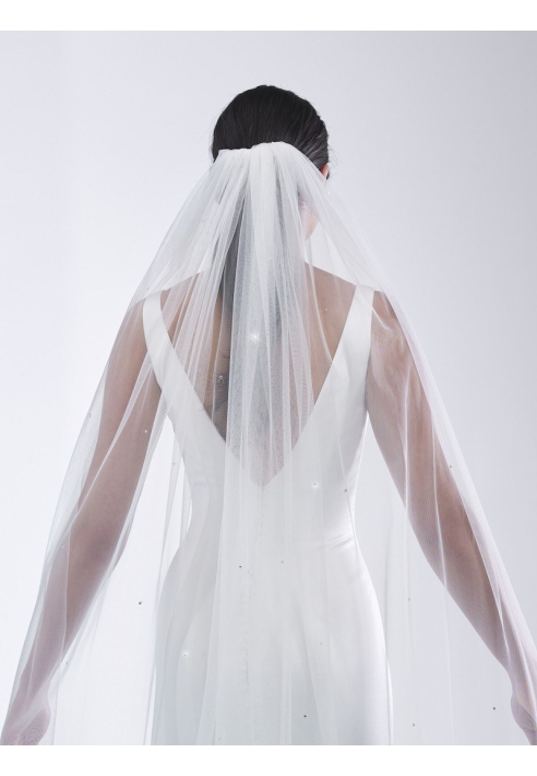 Poirier S49-210-1-Ivoire Voile - 210 cm