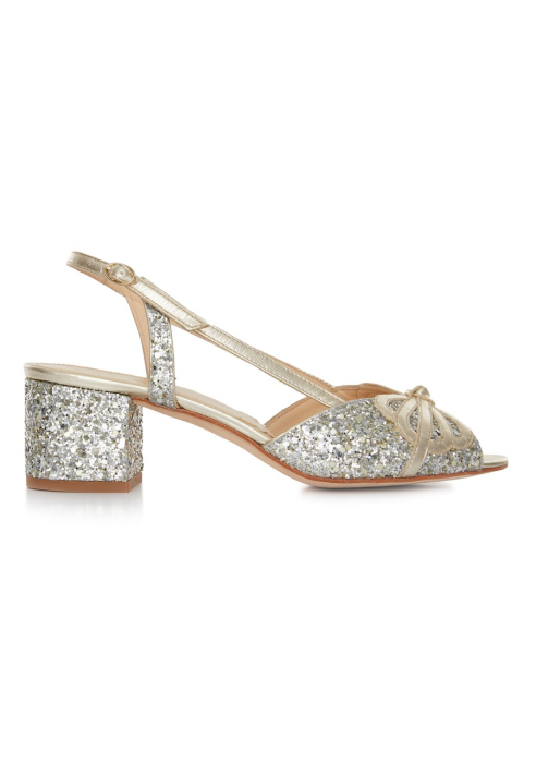 Rachel Simpson Kitty Glitter Chaussure Mariage ()