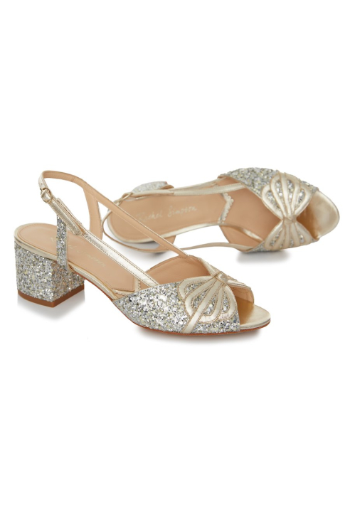 Rachel Simpson Kitty Glitter Chaussure Mariage