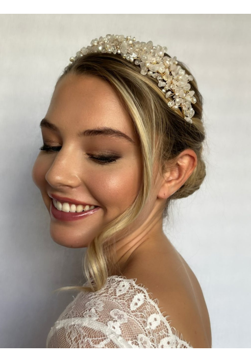 Sally Jane Bridal Selena Tiara Or ()
