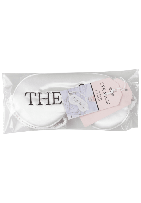 Ginger Ray TH-129 Masque de Sommeil Blanc