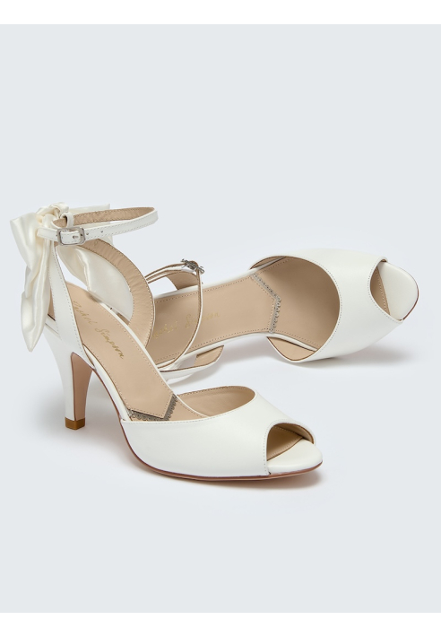 Rachel Simpson Sophia Chaussures de Mariée Ivoire
