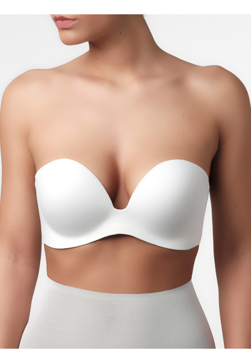 Soutien-Gorge Adhesive Ivoire Poirier TA-02 ()