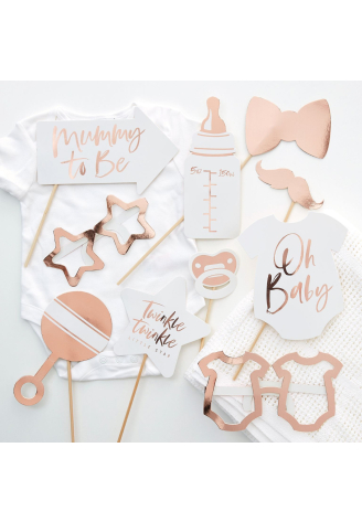 Ginger Ray TW-817 Twinke Twinkle Babyshower Party Props ()