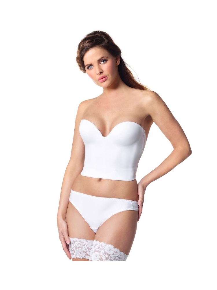 Poirier 206 Bustier Blanc main product photo
