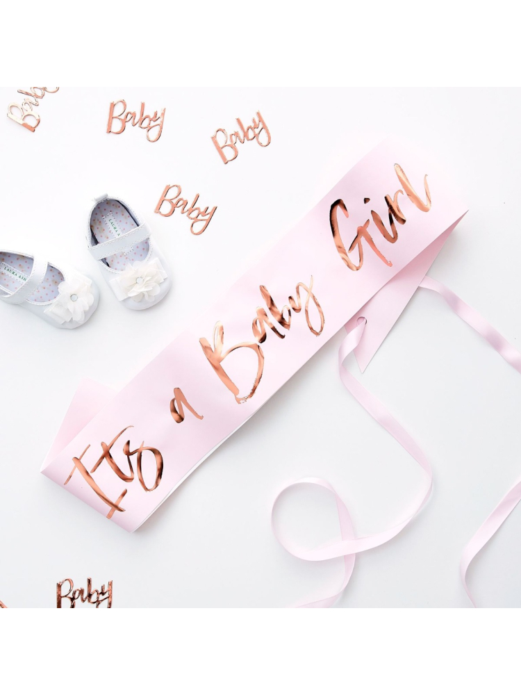 Ginger Ray TW-834 Twinkle Twinkle It's A Baby Girl Ceinture main product photo