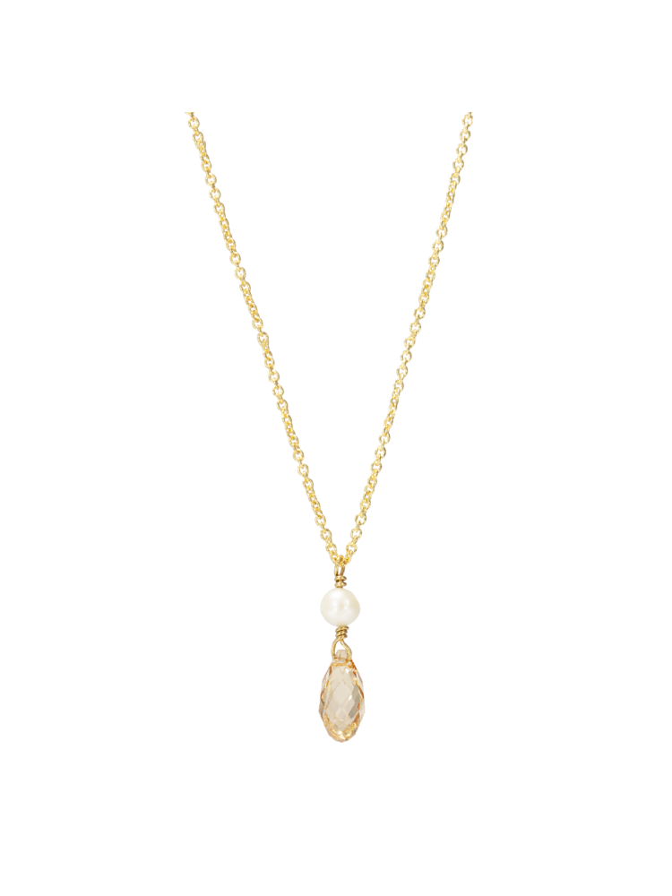 Juvelan Golden Cupid collier de mariée main product photo