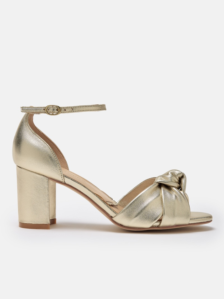 Rachel Simpson Minnie Chaussures de Mariée Or main product photo