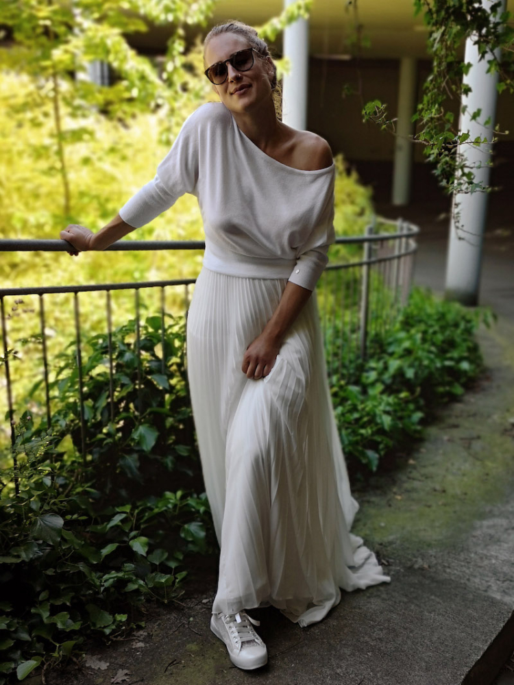 Forever & Eva Jersey de mariée P5302 main product photo