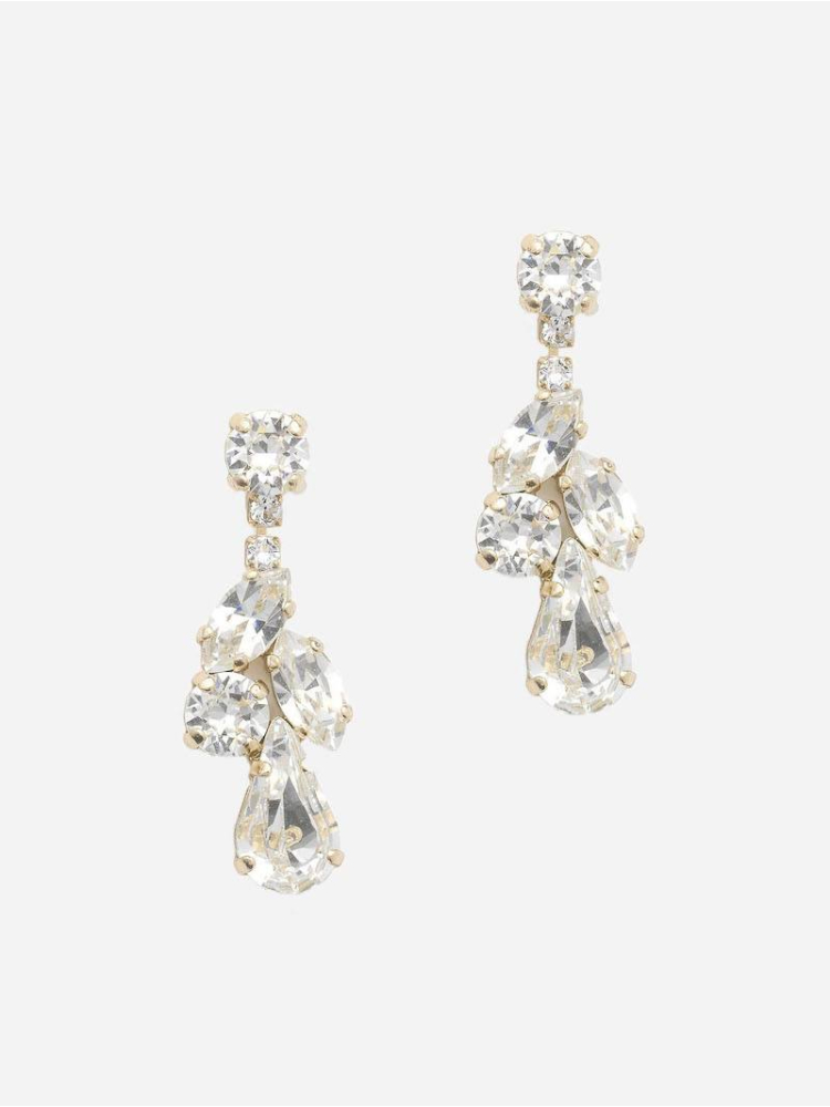 Abrazi Zoe Swarovski Boucle d'Oreille Or main product photo