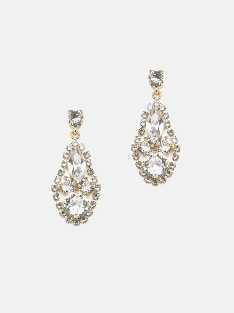 Abrazi Adele Swarovski Boucle d'Oreille Or main product photo