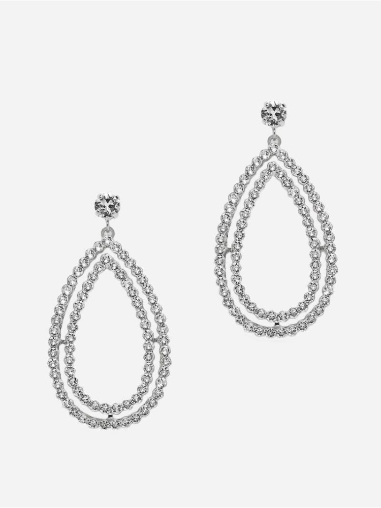 Abrazi Grace Swarovski Boucle d'Oreille Argent main product photo