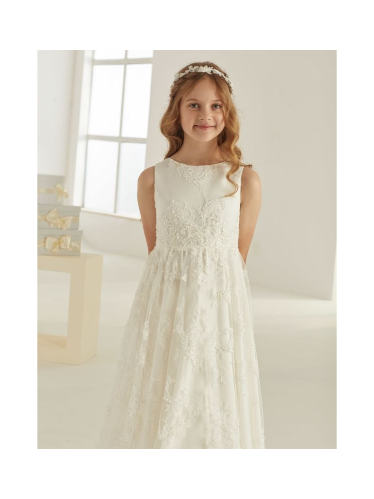 Bianco Evento ME1800 Robe de demoiselles d'honneur main product photo