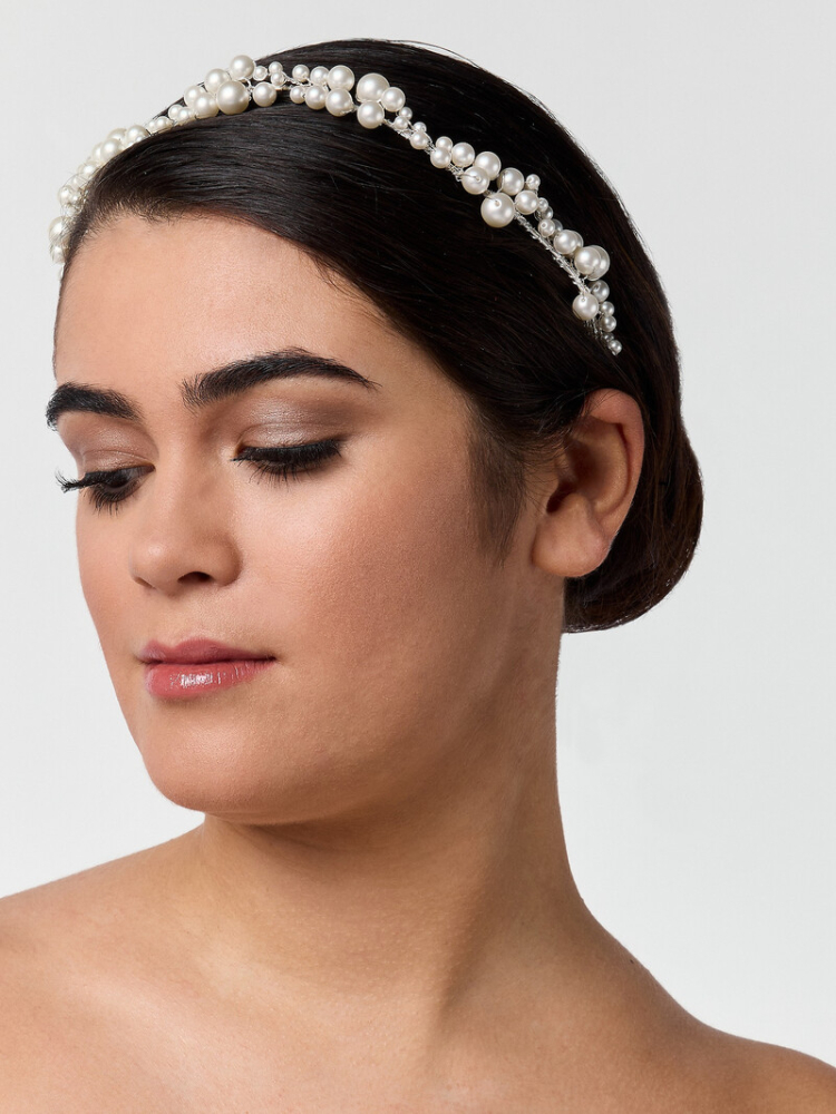 Poirier BB-75017 Diadème doré main product photo