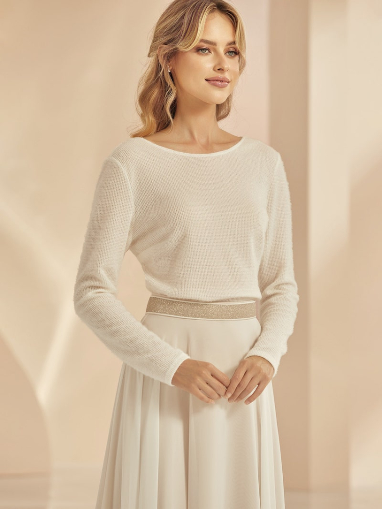 Bianco Evento E344 Pull Mariée main product photo