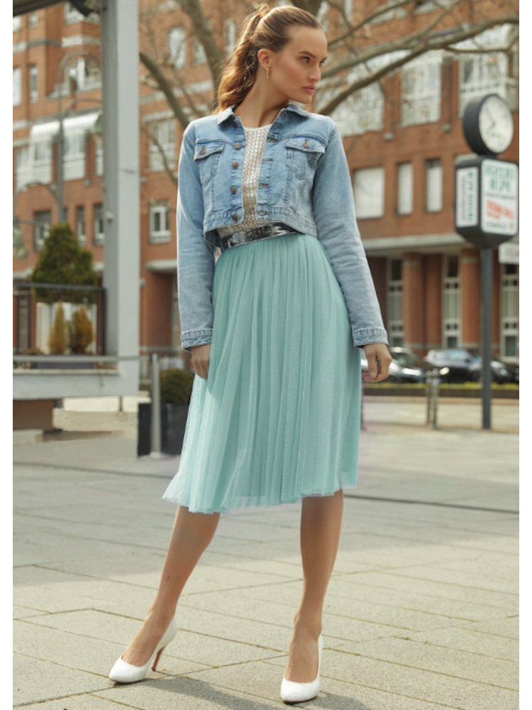 Bianco Evento Ravenna Jupe Mint main product photo