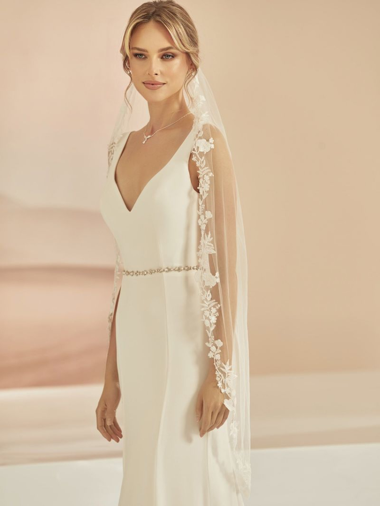 Bianco Evento S413 Voile - 110 cm main product photo