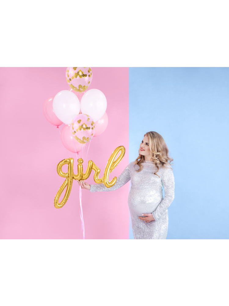 Ballon d'aluminium Girl Or main product photo