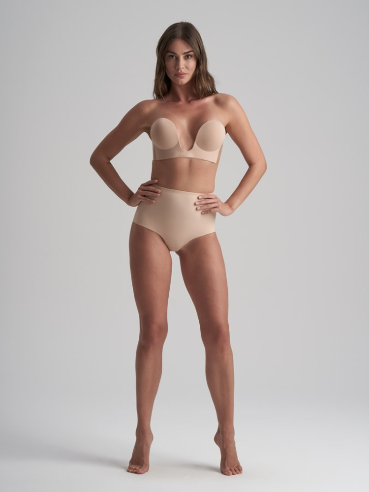 BYE BRA Soutien-Gorge Sans Coutures Style U Beige main product photo
