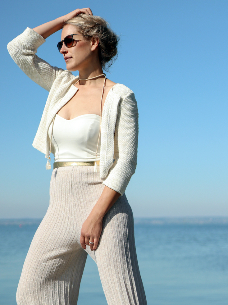 Forever & Eva P5309 Veste de Mariée Dentelle main product photo