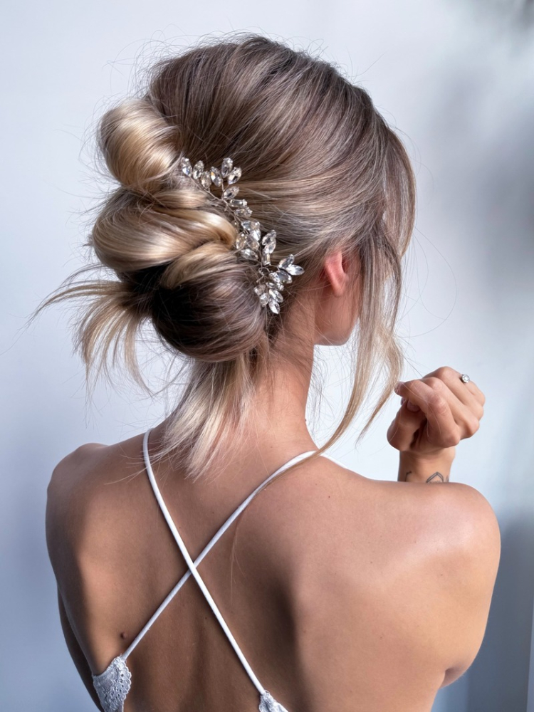 Sally Jane Bridal Épingles Esther Argent main product photo