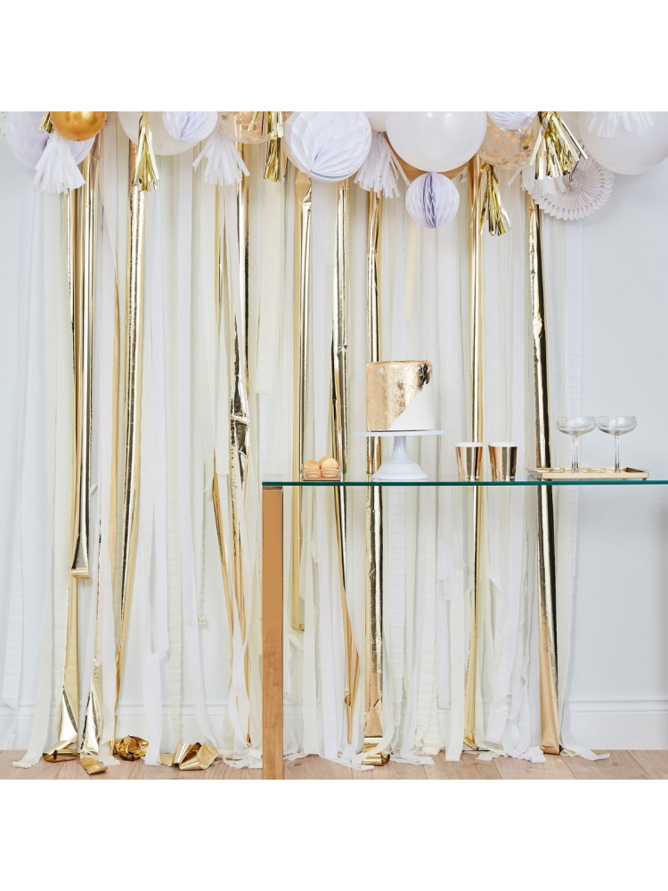 Ginger Ray MIX-188 Mix It Up Fond Métallique Doré main product photo