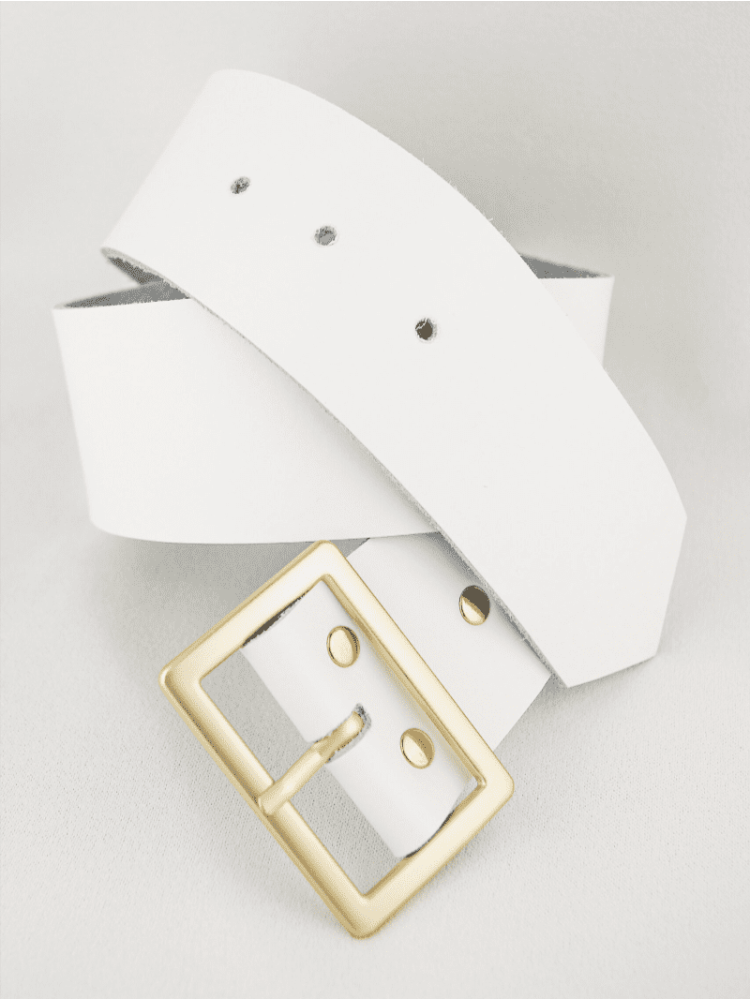 Forever & Eva G1005 Ceinture en Cuir Doré main product photo