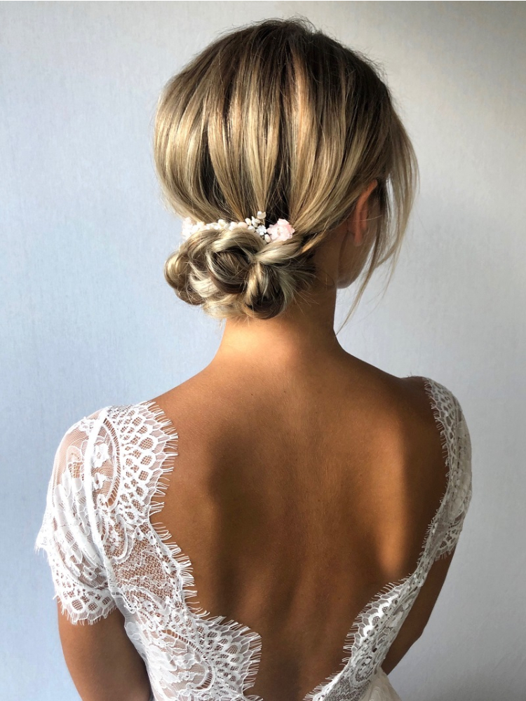 Sally Jane Bridal Gaia Peigne cheveux Argent main product photo