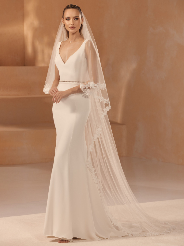 Bianco Evento S455 Voile - 220/80 cm main product photo