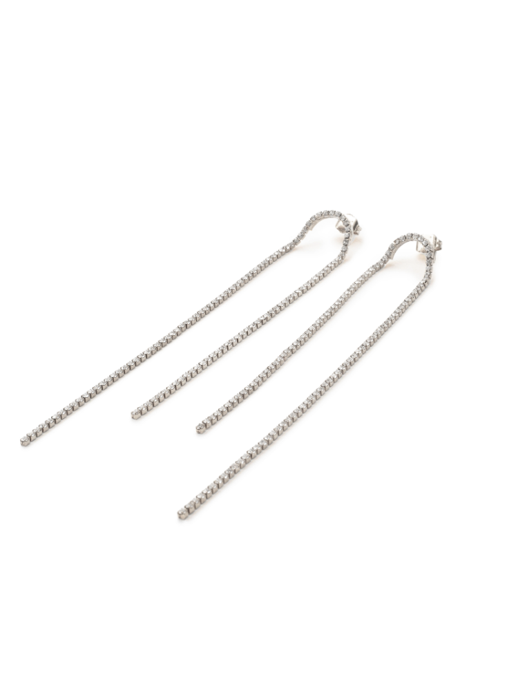 Abrazi Bieke Boucles d'Oreilles Argent main product photo