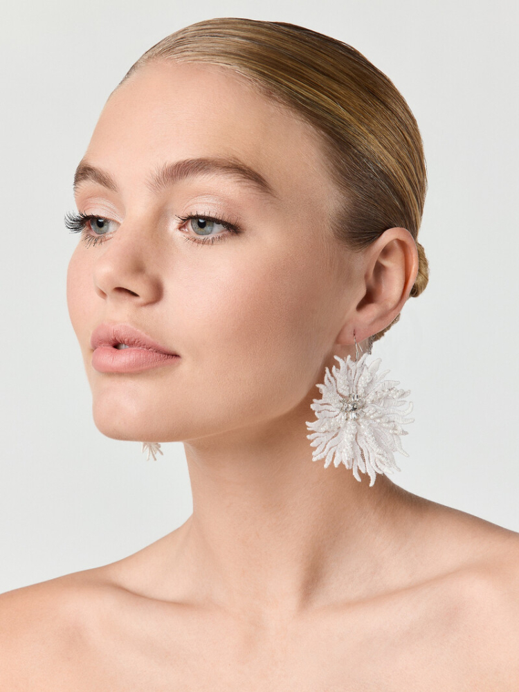 Poirier JE-75200 Boucles d’oreilles dorées main product photo