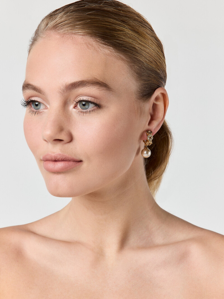 Poirier JE-75228 Boucles d'oreilles doré main product photo