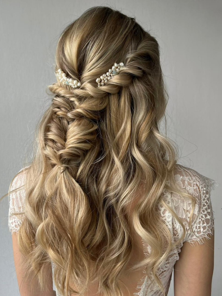 Sally Jane Bridal Jill Peigne cheveux Or main product photo