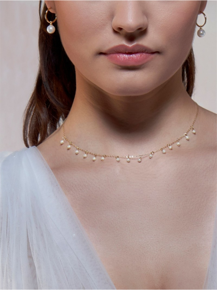 Poirier JS-004 Parure Mariage Anaïs Or main product photo