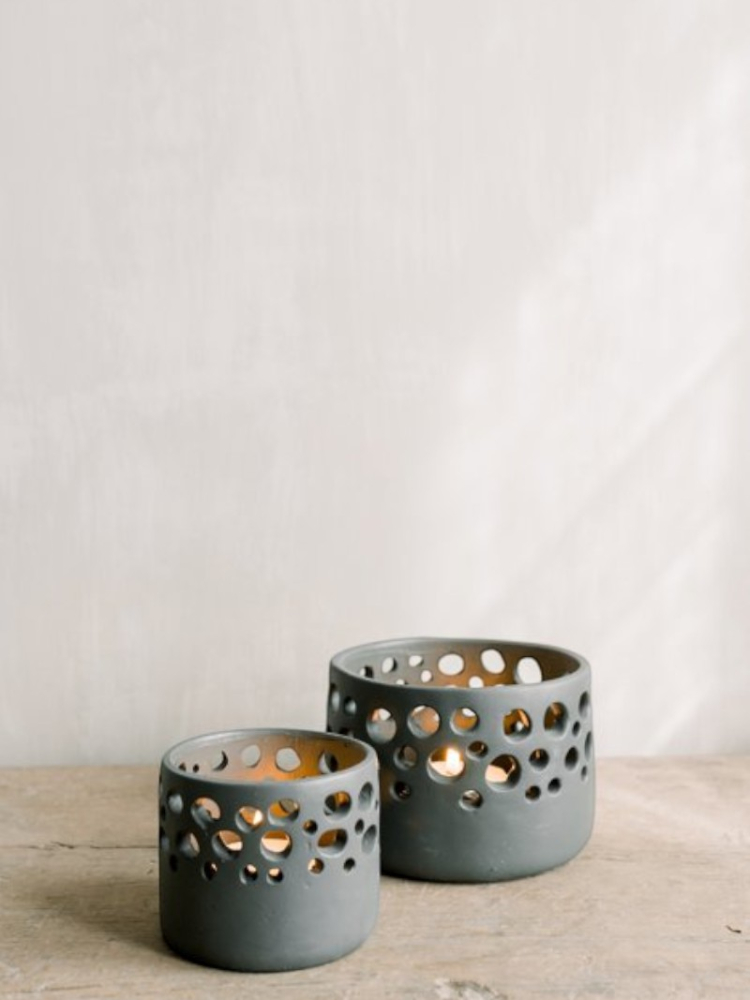 Leeff 18262 Timor S Porte-Bougies Gris main product photo