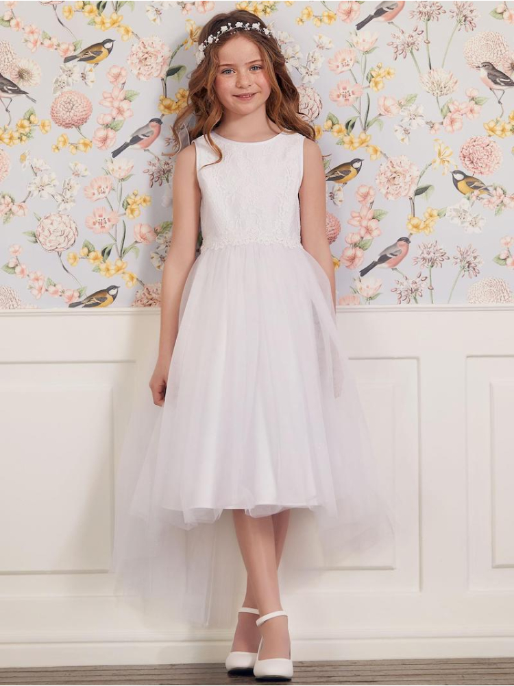 LILLY 08-1108-WH Robe de communion main product photo