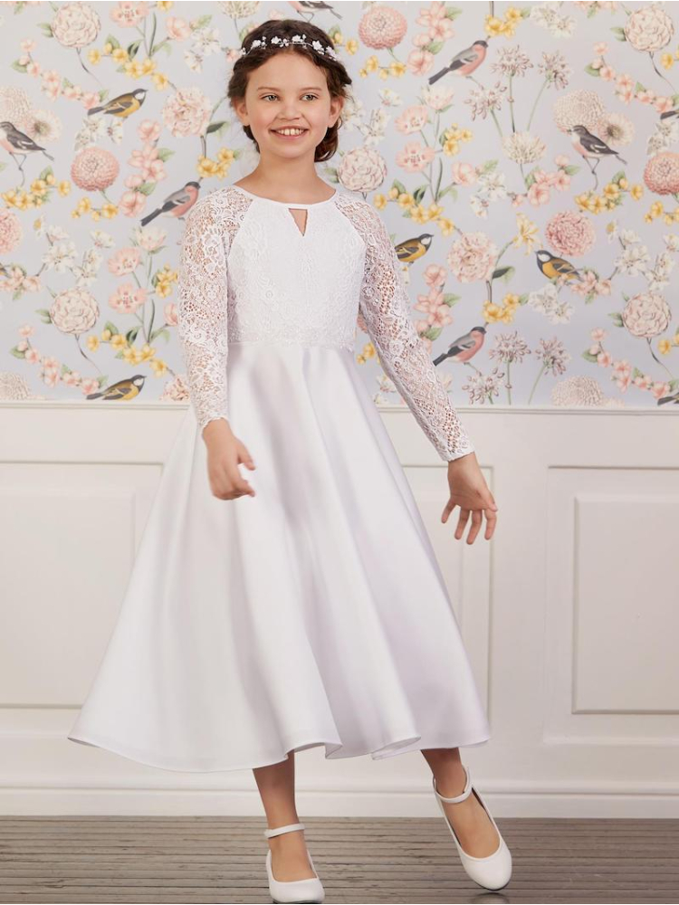 LILLY 08-1109-WH Robe de Communion main product photo