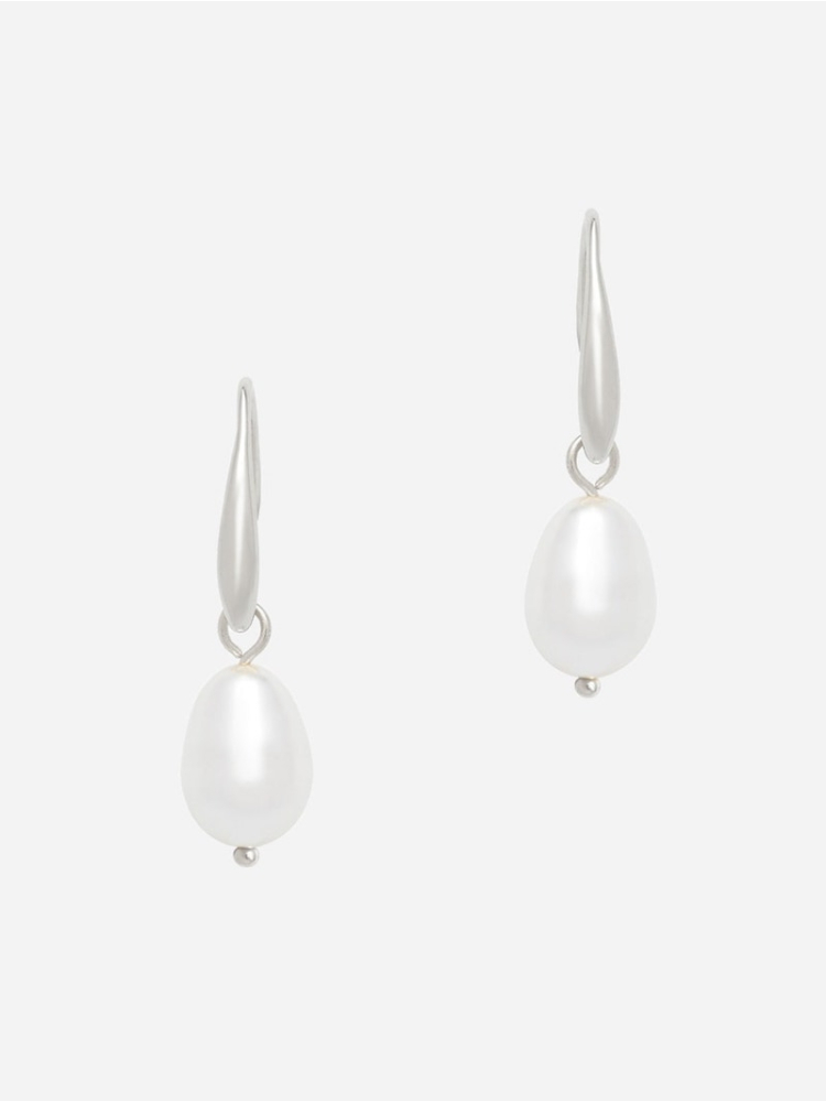 Abrazi Julie Perle Boucle d'Oreille Argent main product photo