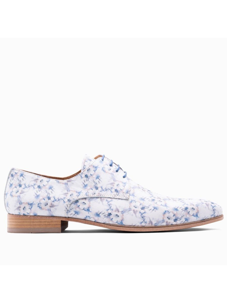 Paulo Bellini Carbonia Blanc/Bleu Chaussure Mariage Homme main product photo