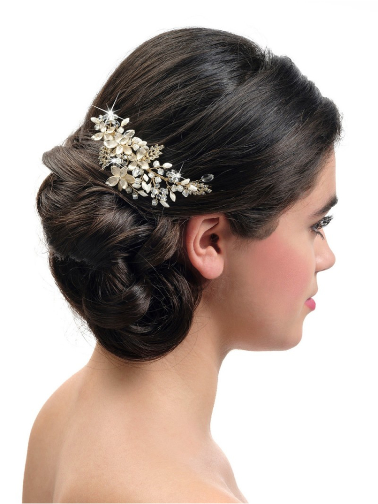 Poirier BB-432 Or Peigne Cheveux main product photo