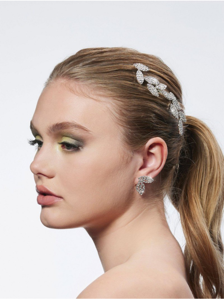 Poirier NC-1327 Boucles d'Oreilles Argent main product photo