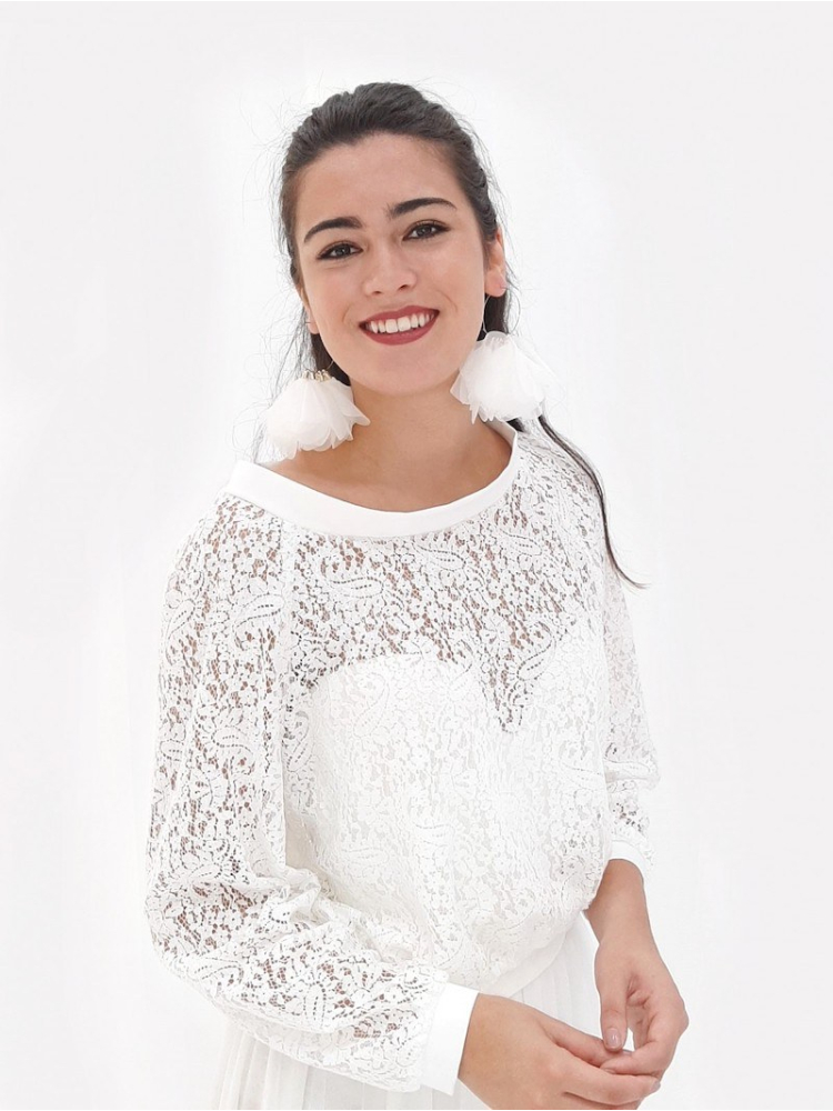 Poirier T-131 Top Dentelle main product photo