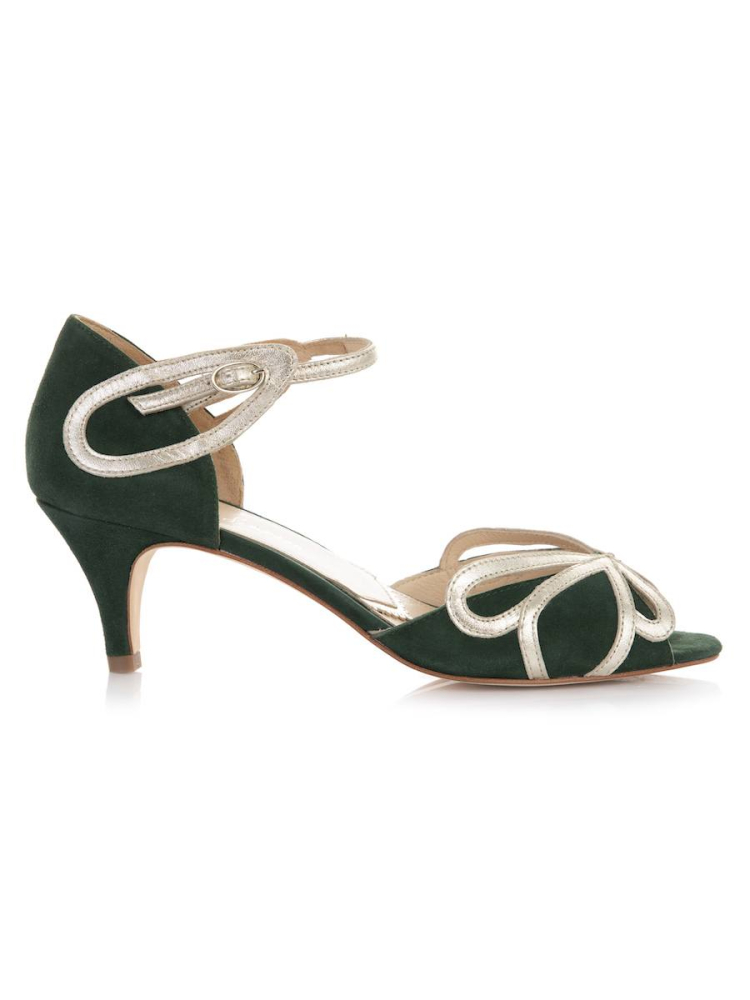 Rachel Simpson Cecelia Chaussures Mariage Vert main product photo