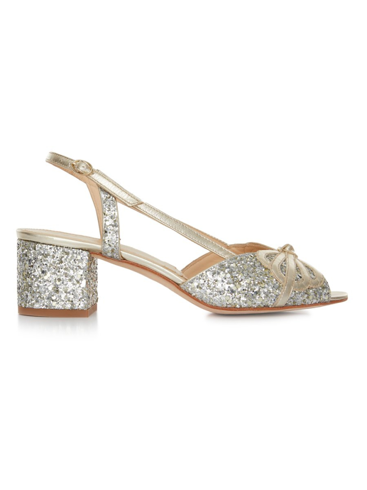 Rachel Simpson Kitty Glitter Chaussure Mariage main product photo