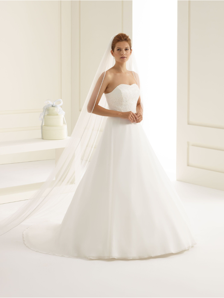 S153 Voile - bord satiné - 300 cm main product photo