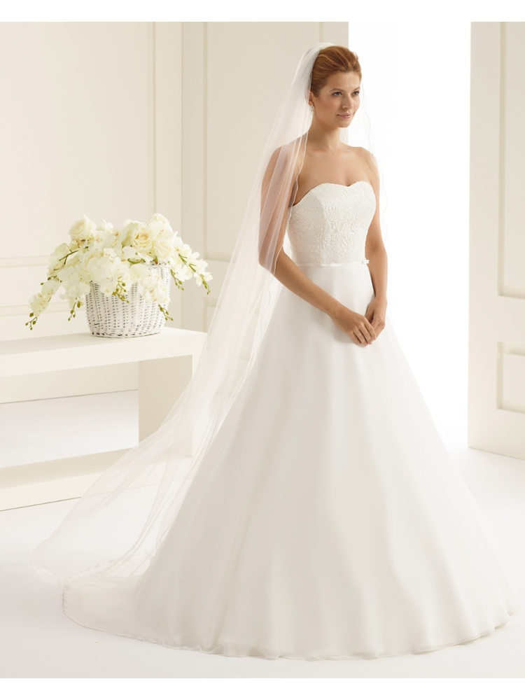 Bianco Evento S166 Ivoire Voile - 220 cm main product photo