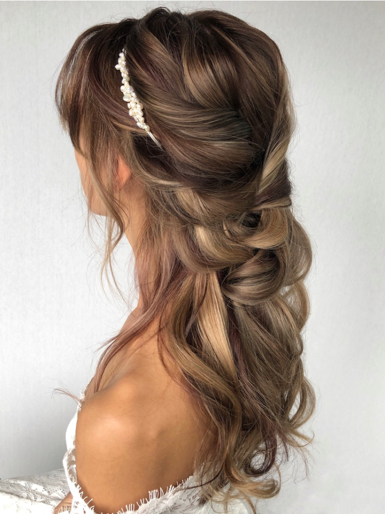 Sally Jane Bridal Sabrina Ornement de cheveux Argent main product photo